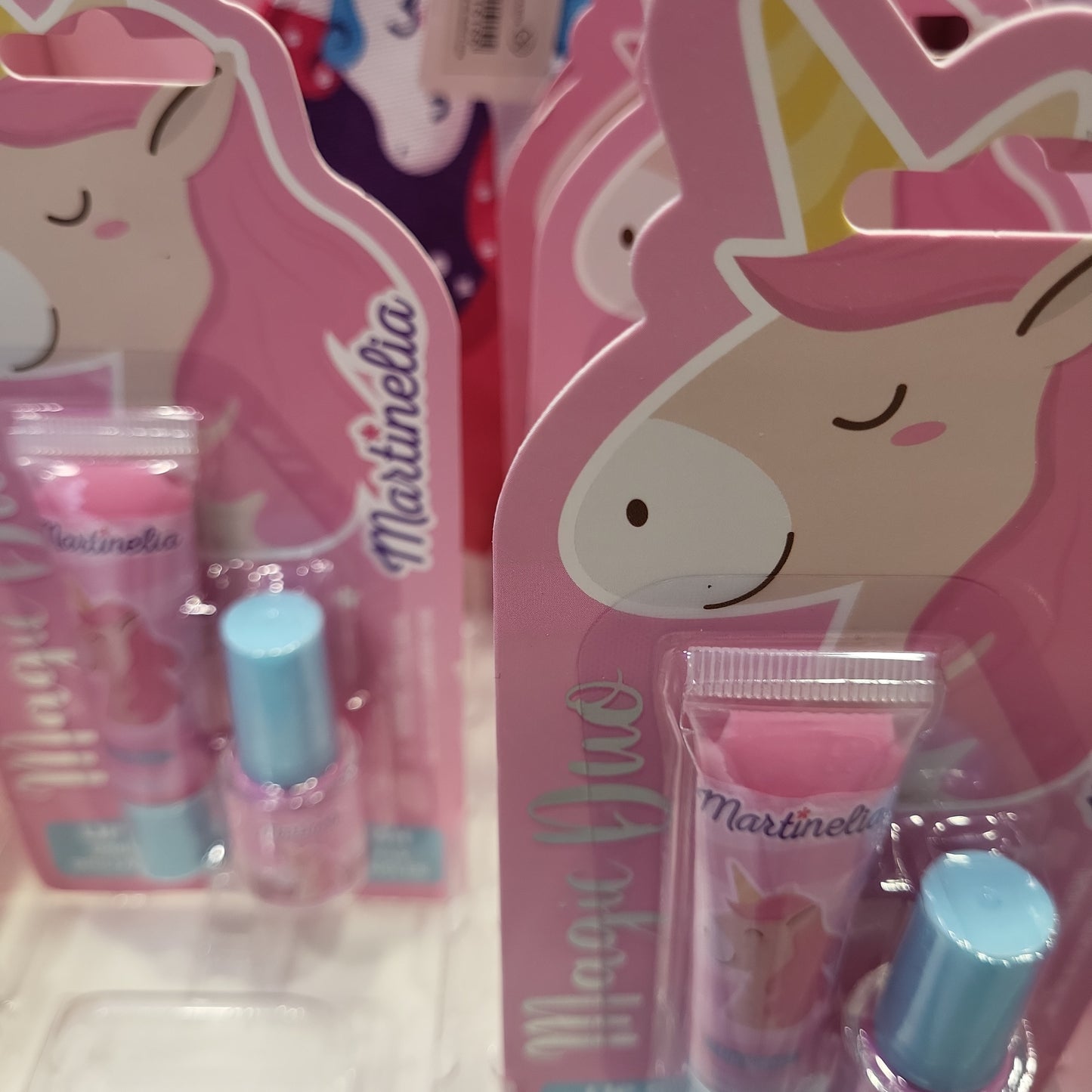 Lip gloss + Nail Polish